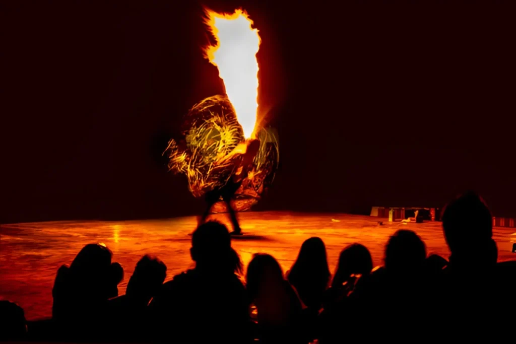 fire-show-in-red-desert-safari